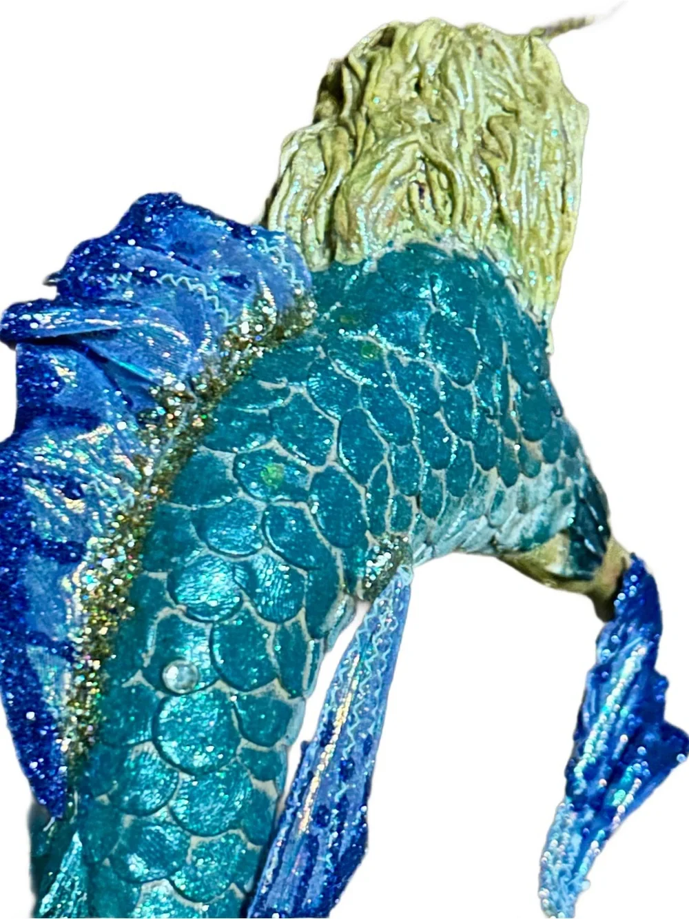 December Diamonds ~ “Leo The Lion Fish” ~ Multi-Colors ~ Glass Ornament New